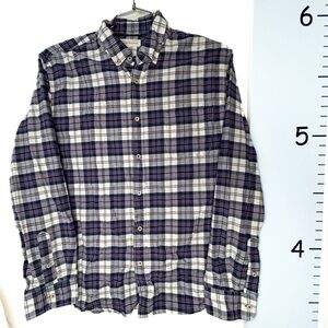 Aeropostale‎ Blue Plaid Button-down Shirt Men's XL